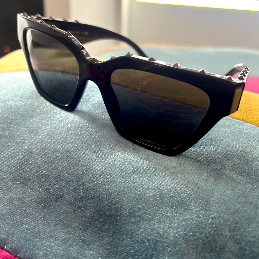 Valentino Spike cat eye glasses